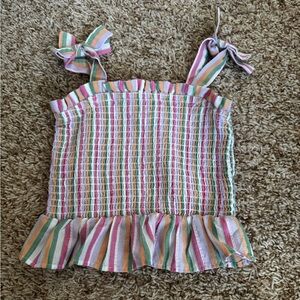 Old navy toddler striped tank top!
